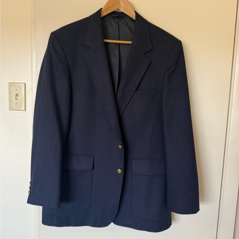 Elegant Navy Men's Blazer